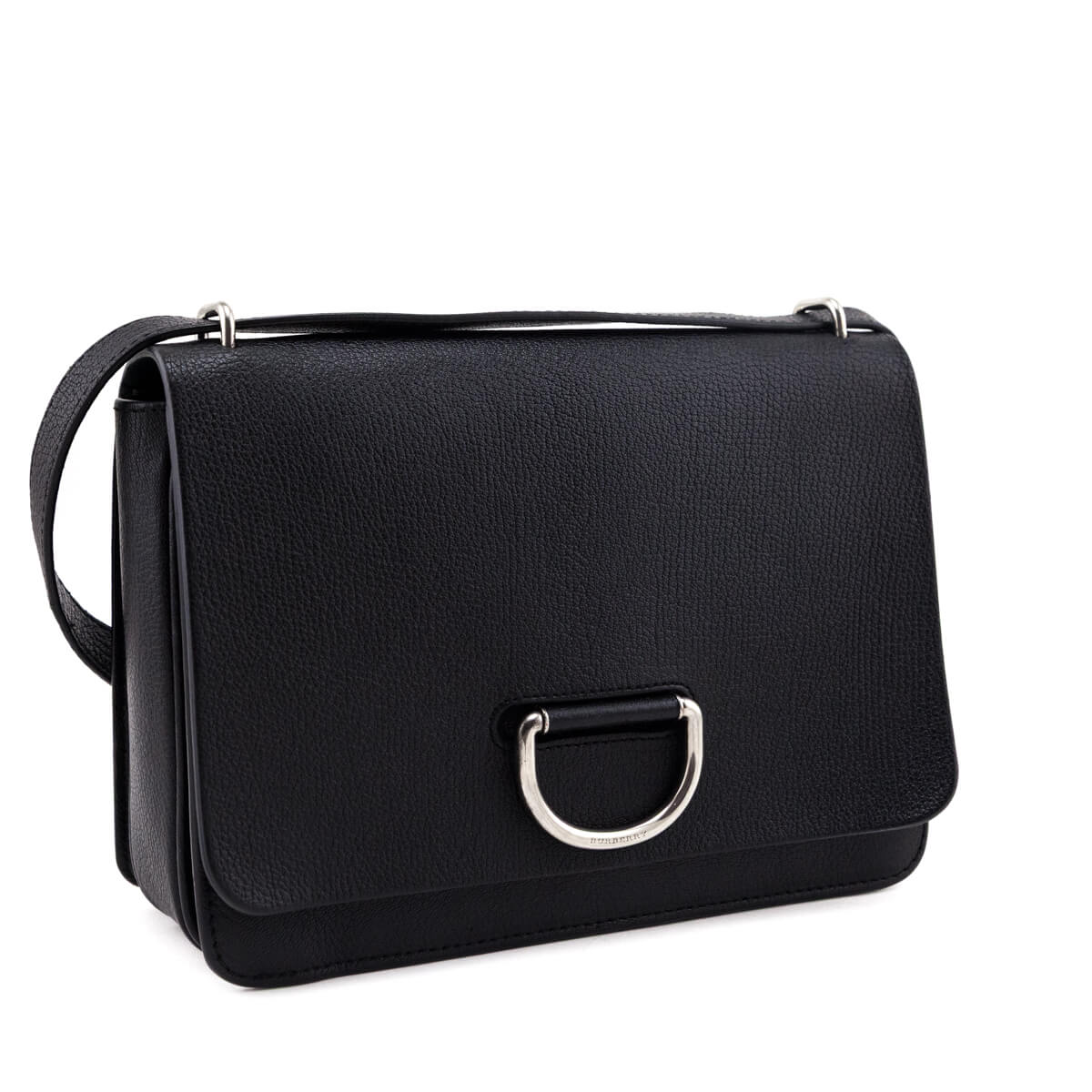 Burberry Black Goatskin Medium D-Ring Bag - Love that Bag etc - Preowned Authentic Designer Handbags & Preloved Fashions