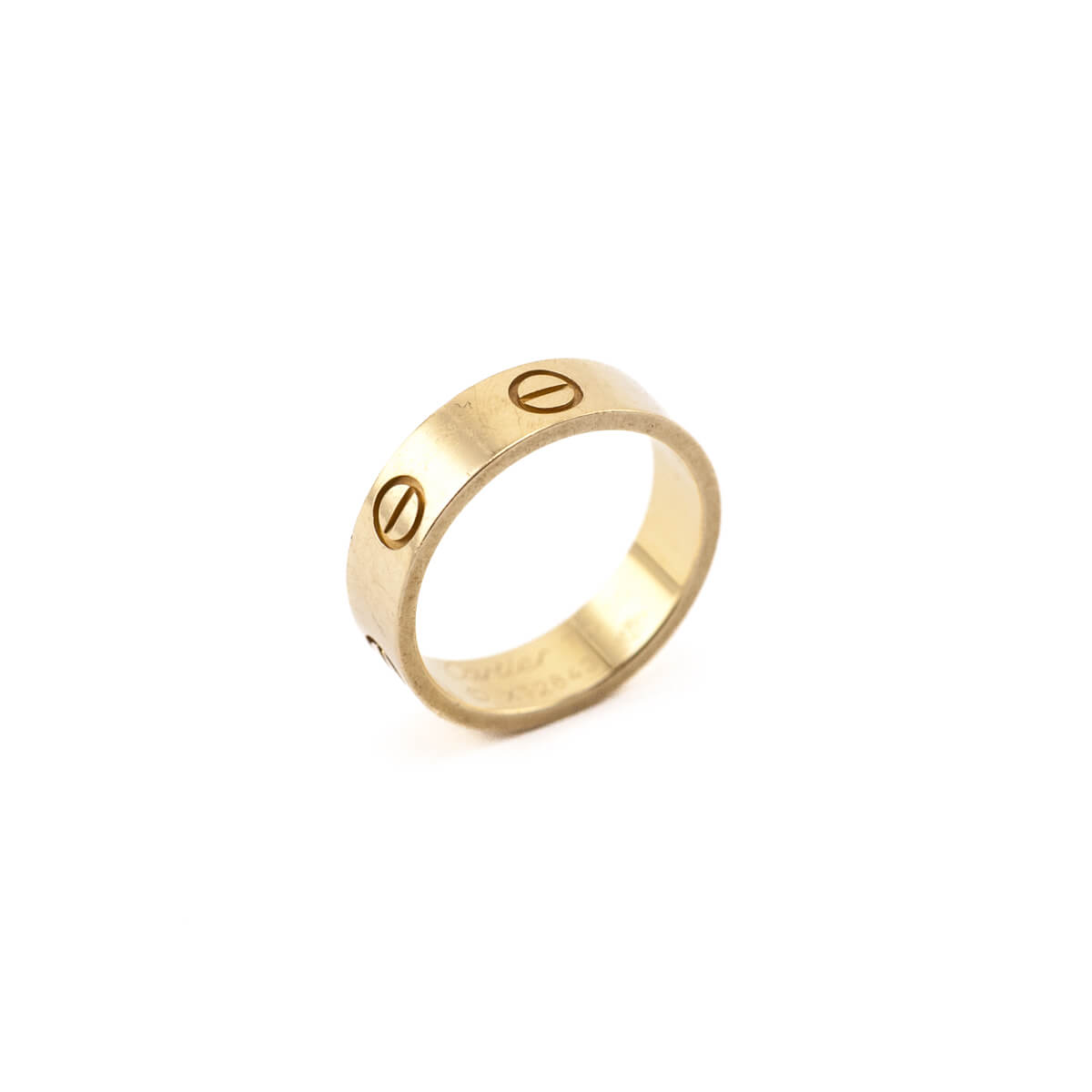 Cartier 18K Gold Classic LOVE Ring - Love that Bag etc - Preowned Authentic Designer Handbags & Preloved Fashions