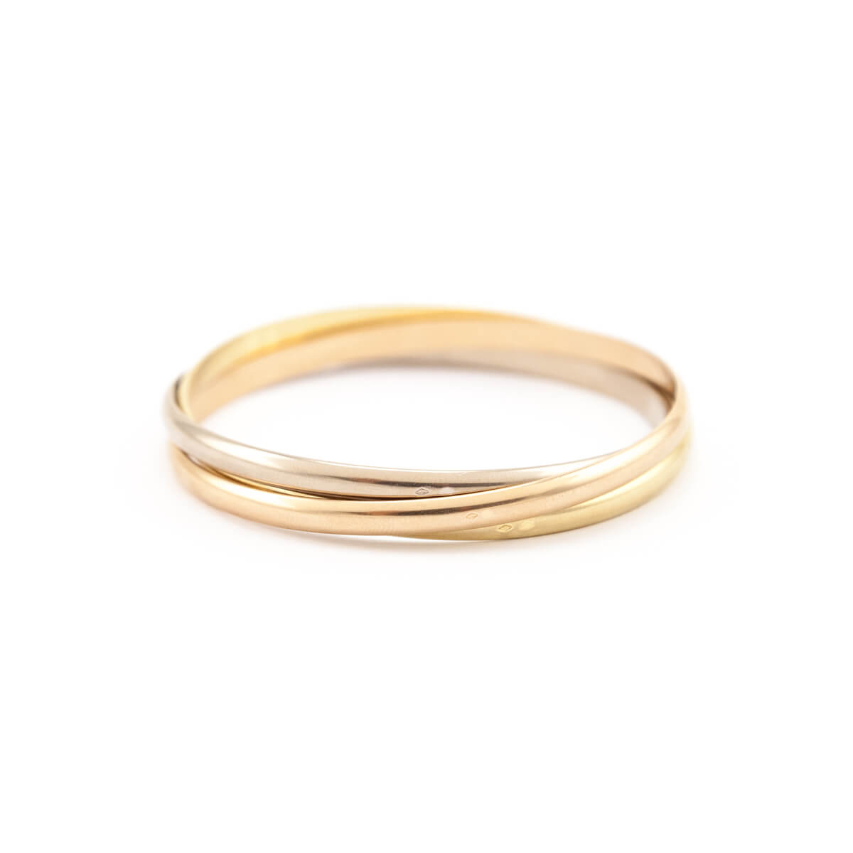 Cartier18KPinkYellowWhiteGoldClassicTrinityBangleBracelet-1.jpg