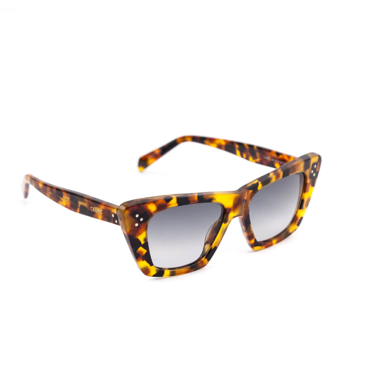 Celine Dark Havana Acetate CL40187I Cat Eye Sunglasses - Love that Bag etc - Preowned Authentic Designer Handbags & Preloved Fashions