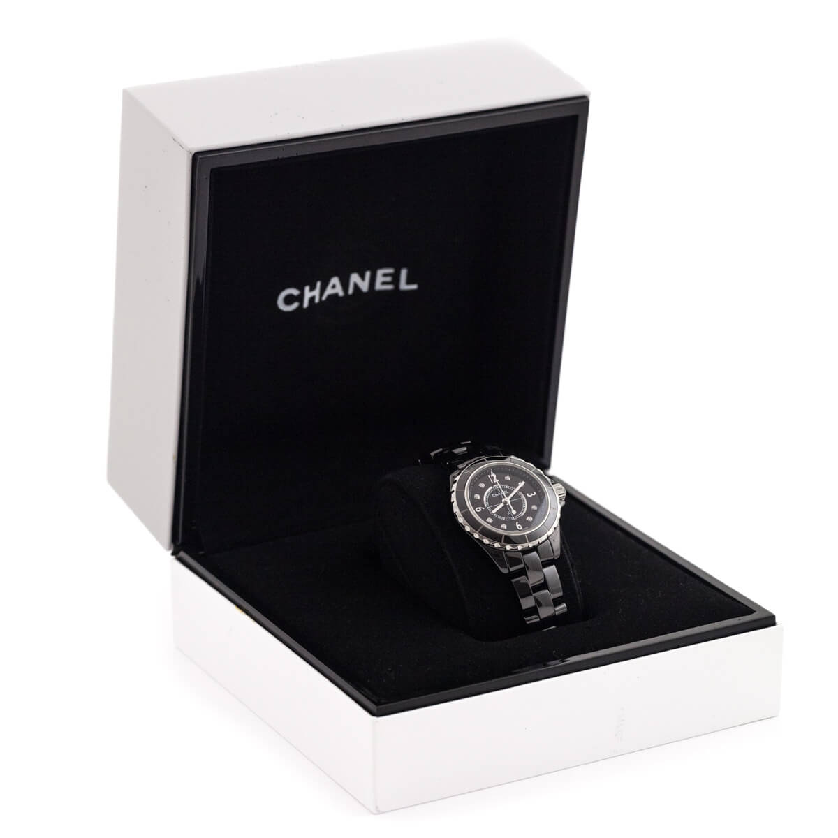 Chanel Black Ceramic & Diamonds J12 29mm Watch - Love 历史查询®Bag®幸运飞行艇官方开奖记录-168官方飞艇结果号码预测 - Preowned Authentic Designer Handbags & Preloved Fashions