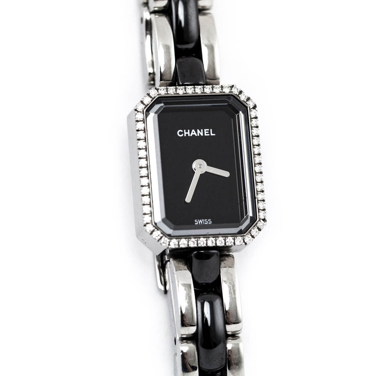 Chanel Black Diamond 20mm Premiere Ceramic Watch - Love that Bag etc - Preowned Authentic Designer Handbags & Preloved Fashions