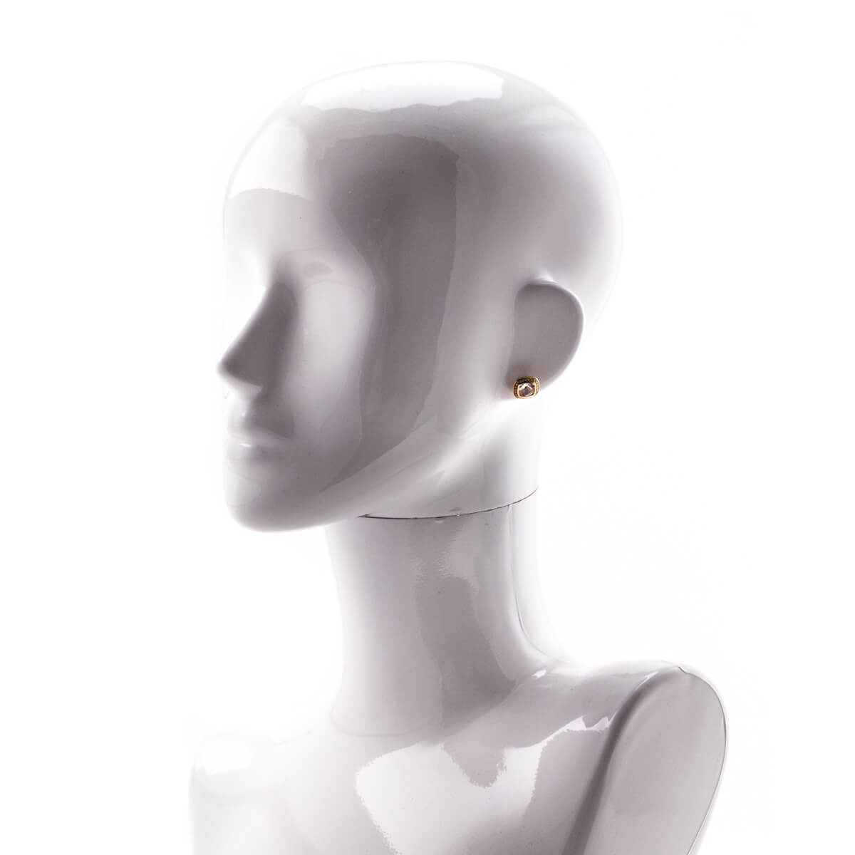 David Yurman 18K Gold Morganite & Diamonds Stud Earrings - Love that Bag etc - Preowned Authentic Designer Handbags & Preloved Fashions