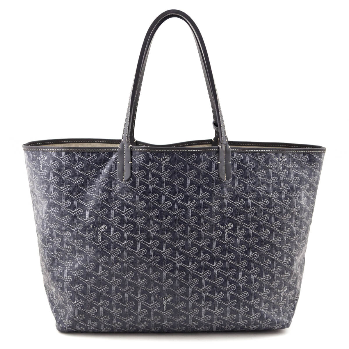 Goyard Grey Goyardine Saint Louis PM - Love that Bag etc - Preowned Authentic Designer Handbags & Preloved Fashions