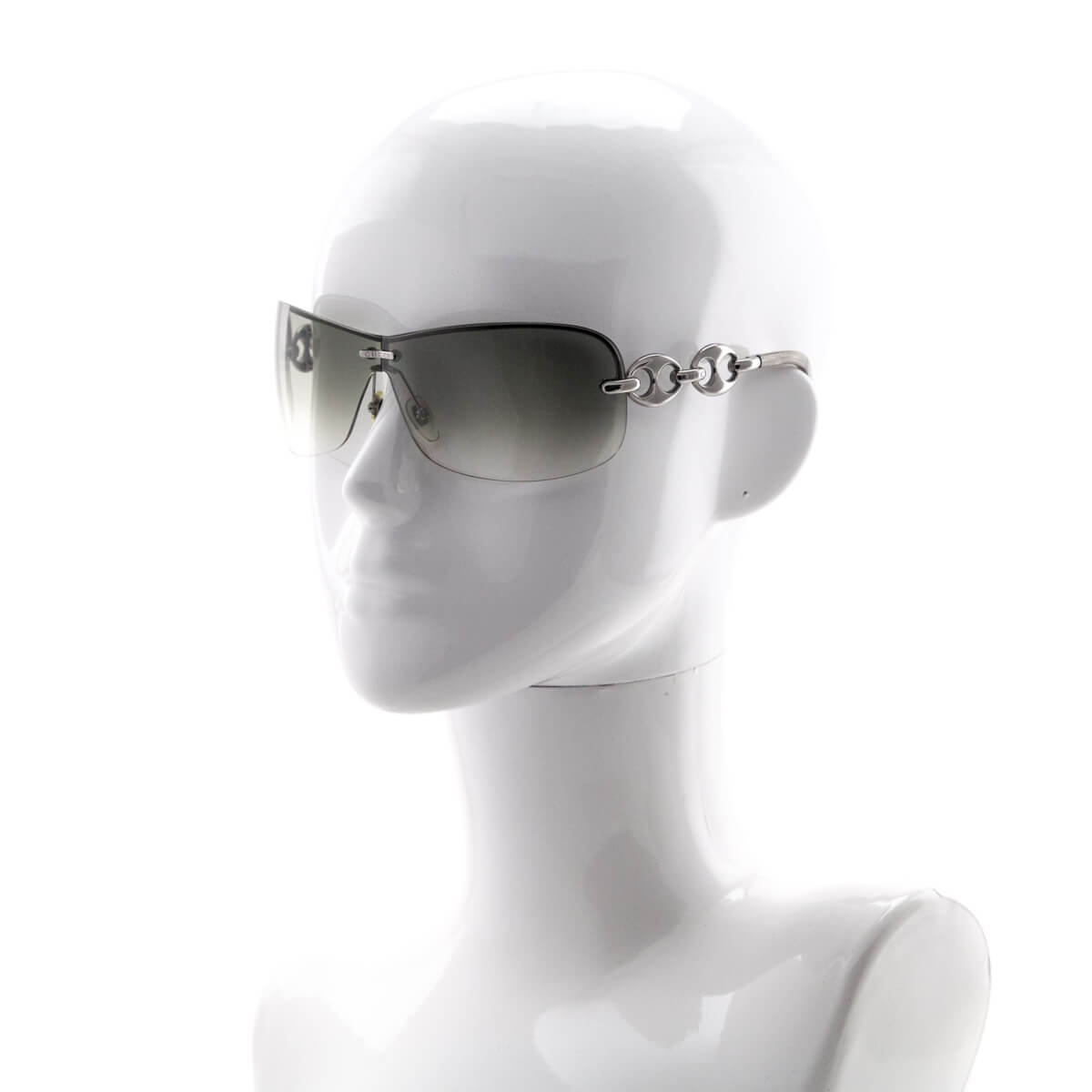 Gucci Marina Chain Shield Sunglasses - Love that Bag etc - Preowned Authentic Designer Handbags & Preloved Fashions