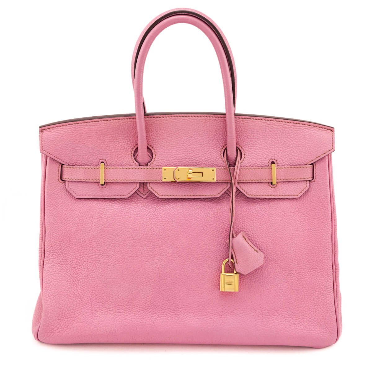 Hermes Bubblegum Togo Birkin 35 - Love that Bag etc - Preowned Authentic Designer Handbags & Preloved Fashions