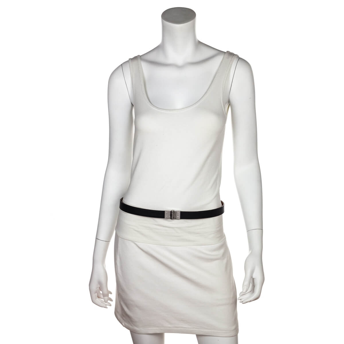 Hermes Black & Palladium Charniere Sombrero Belt 22 - Love that Bag etc - Preowned Authentic Designer Handbags & Preloved Fashions