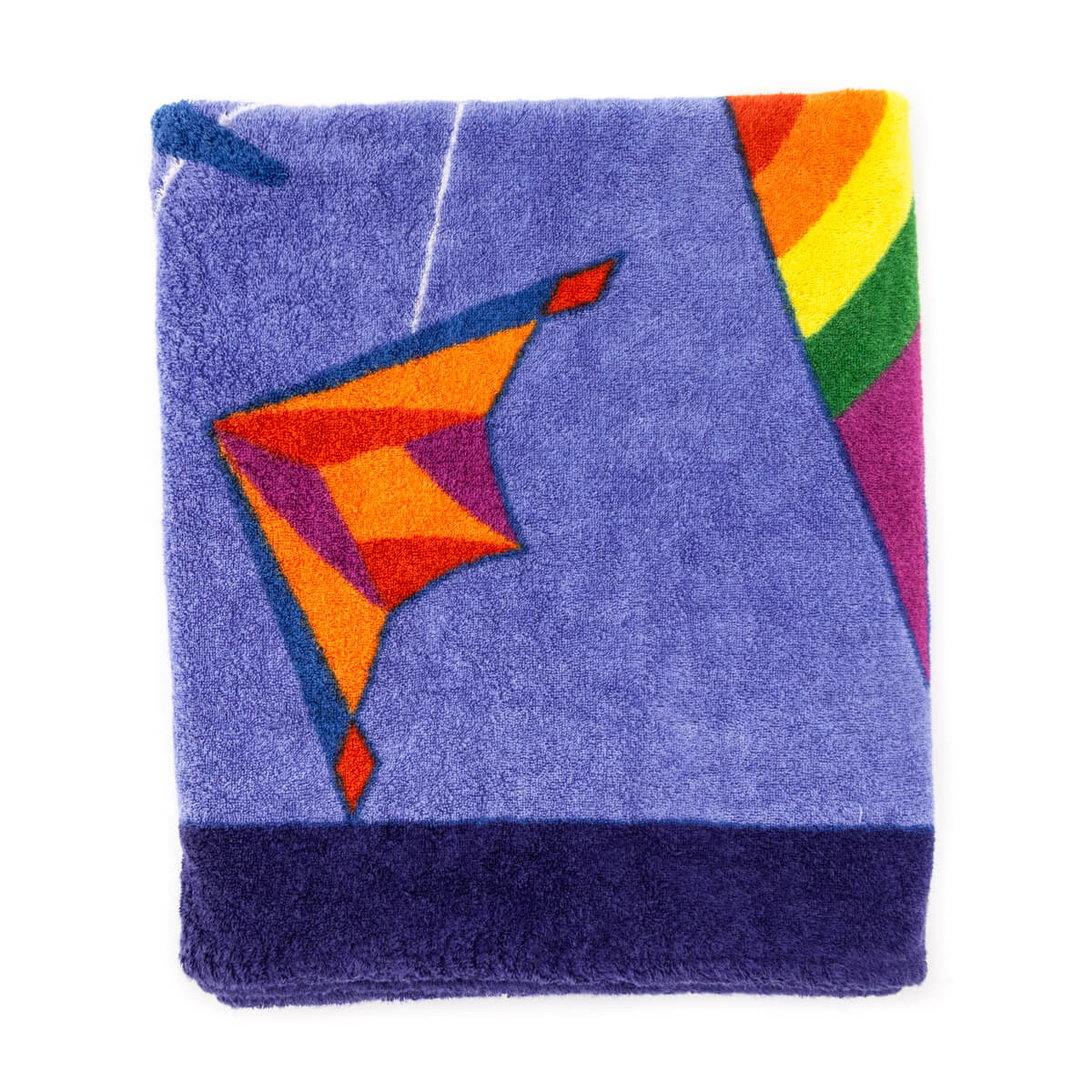 Hermes Purple Kite Beach Towel - Love that Bag etc - Preowned Authentic Designer Handbags & Preloved Fashions