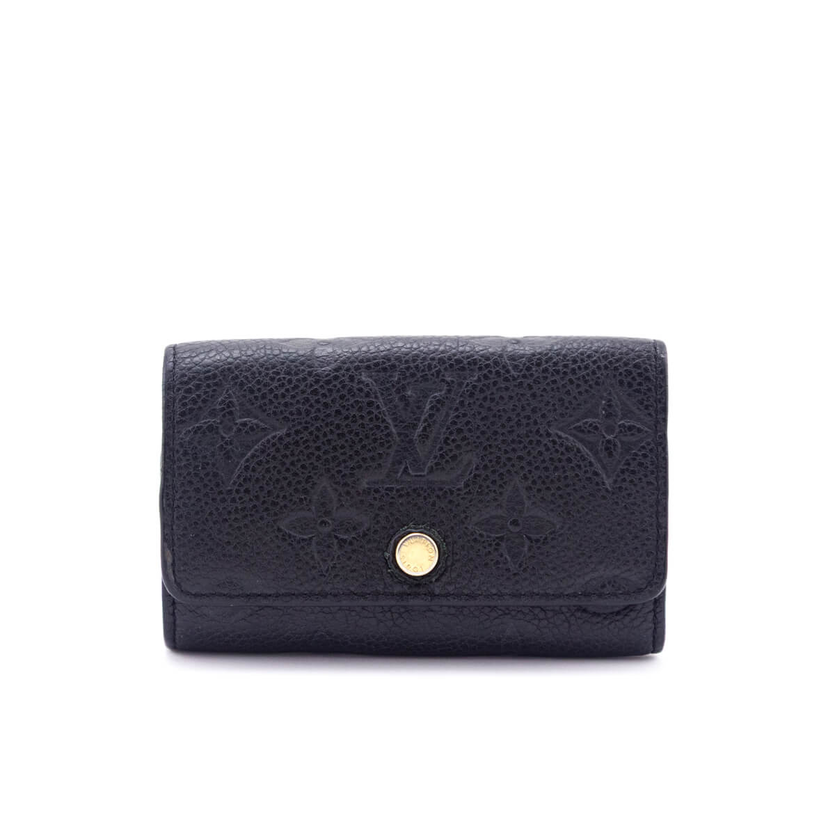 Louis Vuitton Black Empreinte Multicles 6 Key Holder - Love that Bag etc - Preowned Authentic Designer Handbags & Preloved Fashions