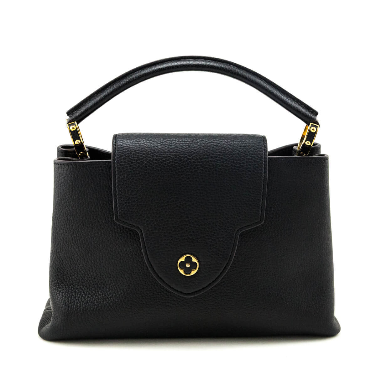Louis Vuitton Black Taurillon Capucines BB - Love that Bag etc - Preowned Authentic Designer Handbags & Preloved Fashions