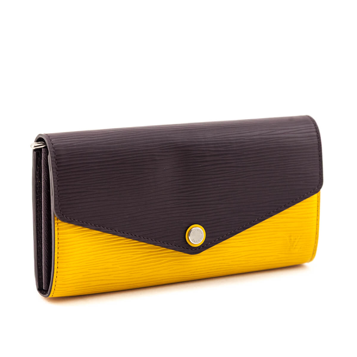 Louis Vuitton Citron Brown Epi Sarah Wallet NM - Love that Bag etc - Preowned Authentic Designer Handbags & Preloved Fashions