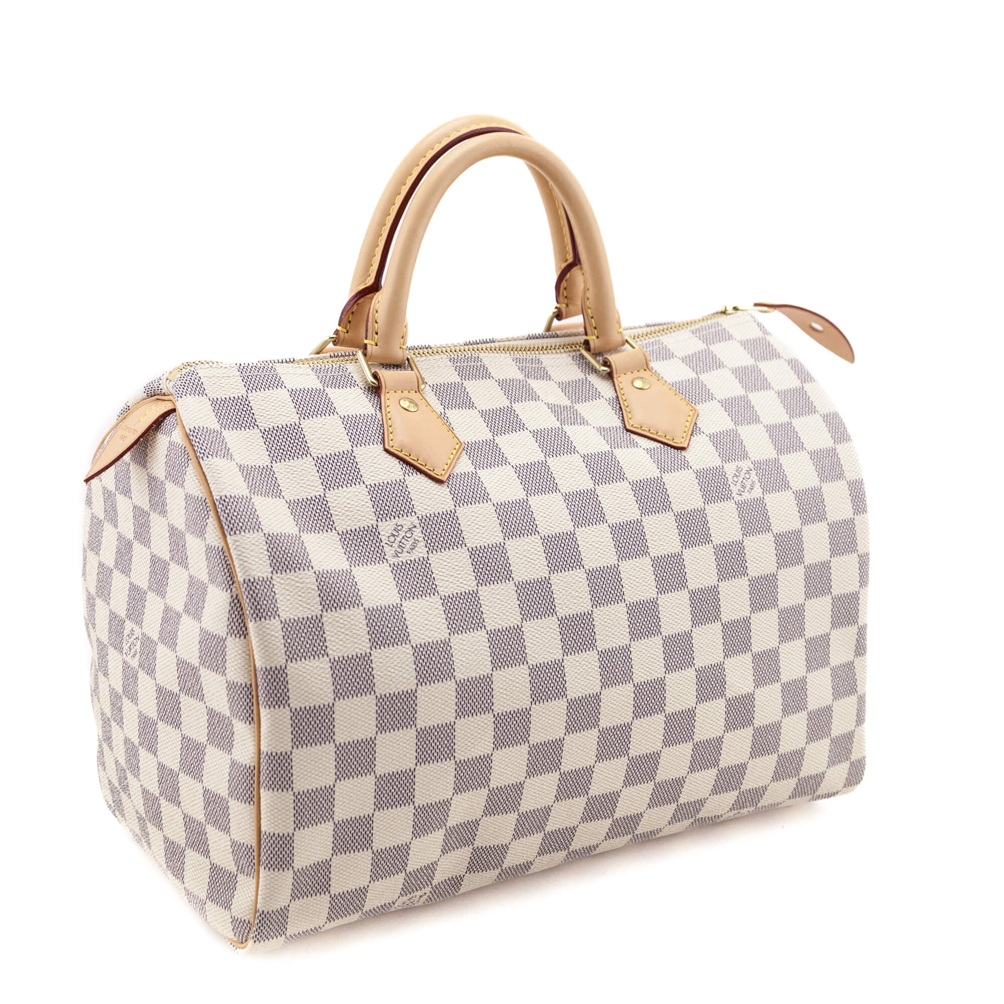 Louis Vuitton Damier Azure Speedy 30 - Love that Bag etc - Preowned Authentic Designer Handbags & Preloved Fashions