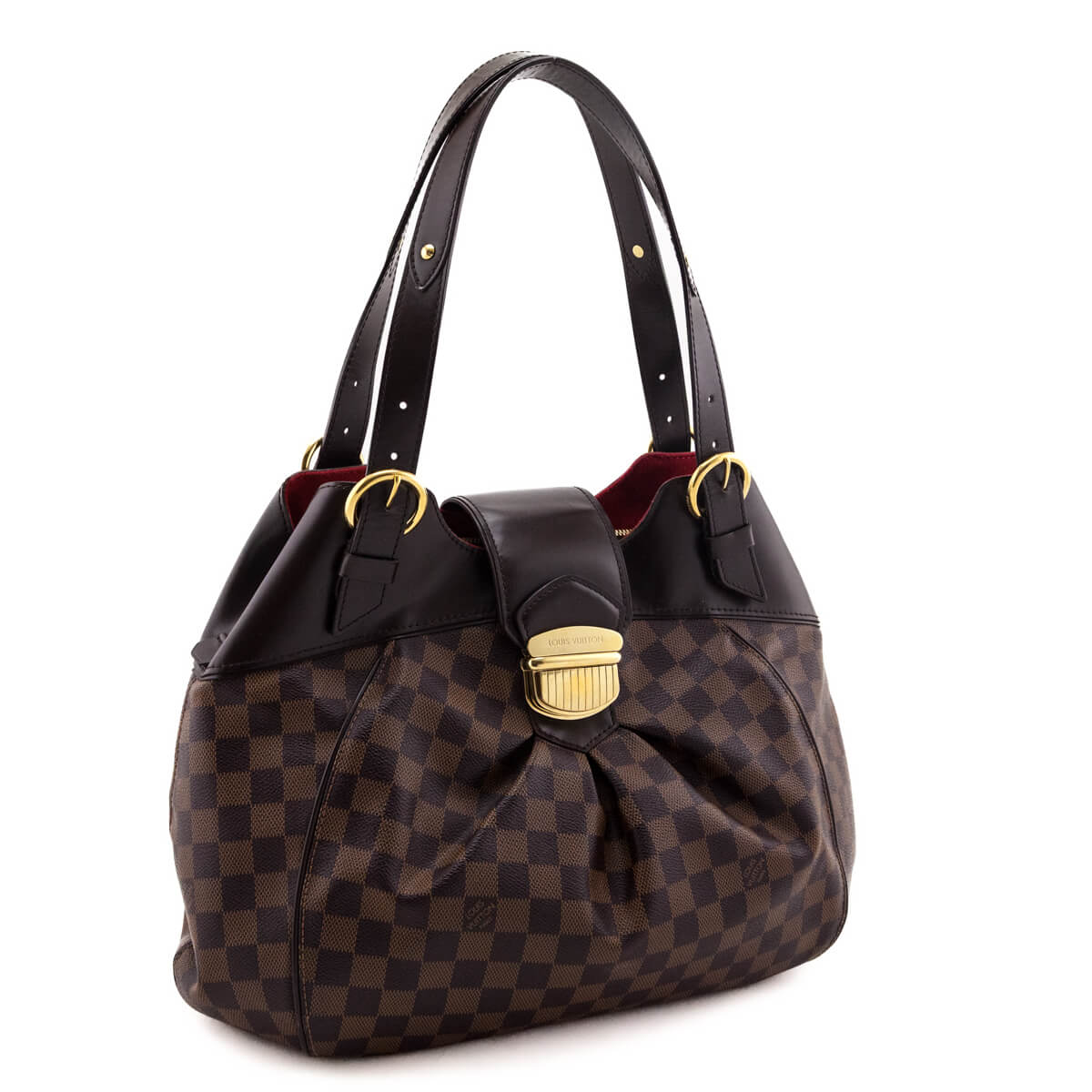 Louis Vuitton Damier Ebene Sistina GM Bag - Love that Bag etc - Preowned Authentic Designer Handbags & Preloved Fashions
