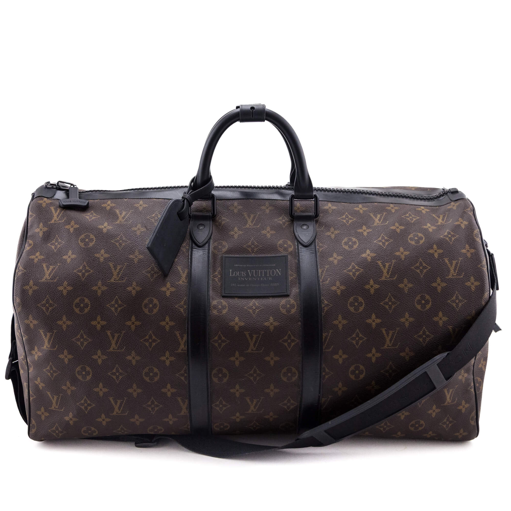 Louis Vuitton Monogram Waterproof Keepall Bandouliere 55 - Love that Bag etc - Preowned Authentic Designer Handbags & Preloved Fashions