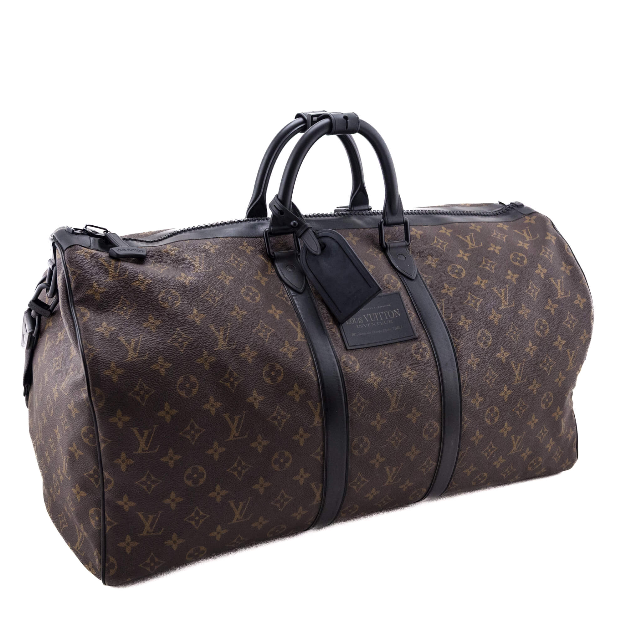 Louis Vuitton Monogram Waterproof Keepall Bandouliere 55 - Love that Bag etc - Preowned Authentic Designer Handbags & Preloved Fashions
