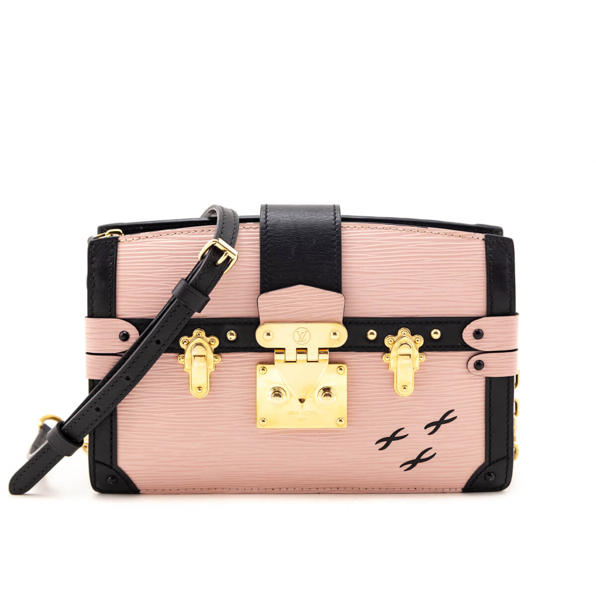 Louis Vuitton Rose Ballerine Epi Trunk Clutch - Love that Bag etc - Preowned Authentic Designer Handbags & Preloved Fashions