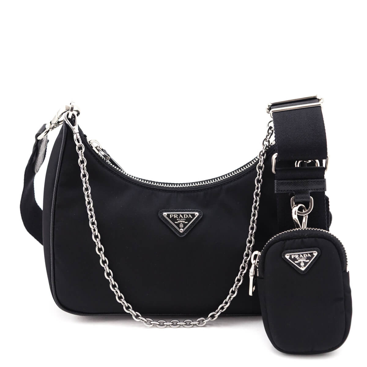 Prada Black Nylon Re-Edition 2005 Bag - Love that Bag etc - Preowned Authentic Designer Handbags & Preloved Fashions