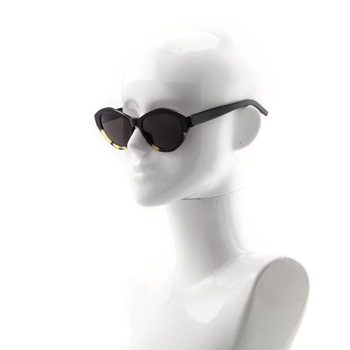 Saint Laurent Black & Tortoise SL M60 Cat Eye Sunglasses - Love that Bag etc - Preowned Authentic Designer Handbags & Preloved Fashions