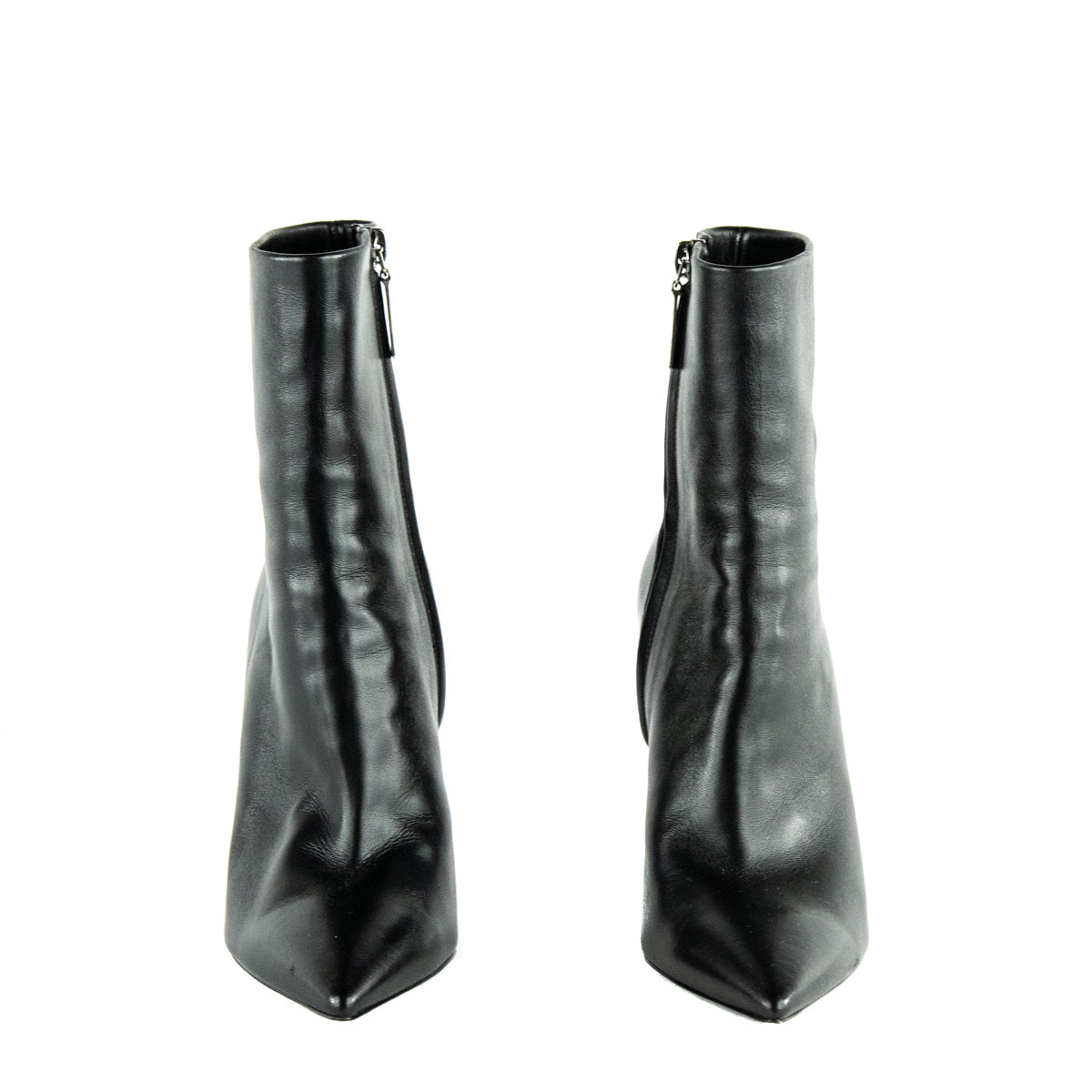 Saint Laurent Black Leather Opyum Ankle Boots Size US 6 | EU 36 - Love that Bag etc - Preowned Authentic Designer Handbags & Preloved Fashions