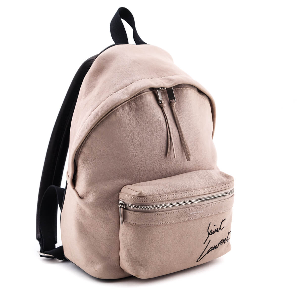 Saint Laurent Pink Lambskin Signature Mini City Backpack - Love that Bag etc - Preowned Authentic Designer Handbags & Preloved Fashions