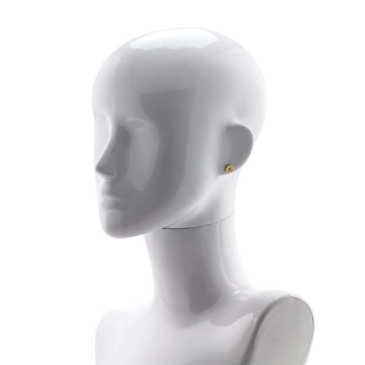 Tiffany & Co. 18K Gold & Diamonds 1837 Circle Earrings - Love that Bag etc - Preowned Authentic Designer Handbags & Preloved Fashions