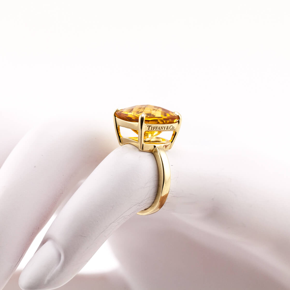 Tiffany & Co. 18K Gold Citrine Sparklers Collection Ring Size 6 - Love that Bag etc - Preowned Authentic Designer Handbags & Preloved Fashions