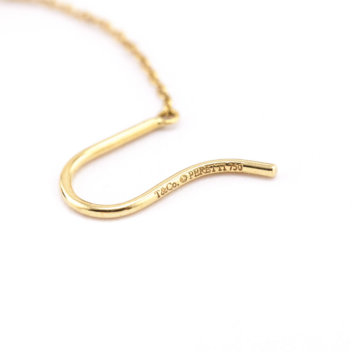 Tiffany & Co. 18K Yellow Gold Elsa Peretti Pearls By The Yard Drop Earrings - Love that Bag etc - Preowned Authentic Designer Handbags & Preloved Fashions