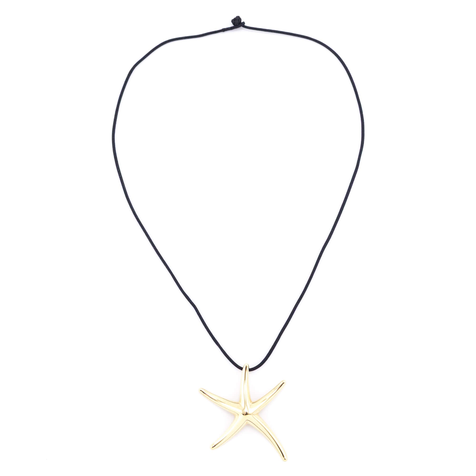 Tiffany & Co. 18K Yellow Gold Elsa Peretti Starfish Pendant Necklace - Love that Bag etc - Preowned Authentic Designer Handbags & Preloved Fashions