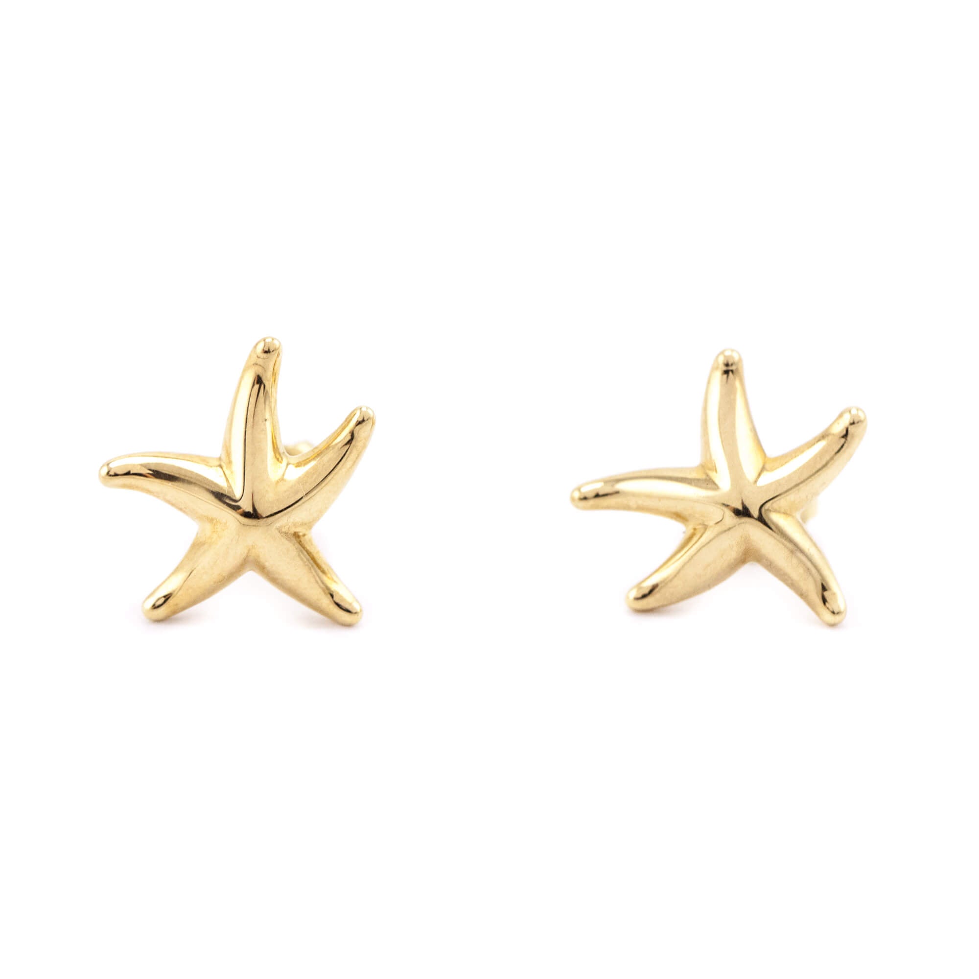 Tiffany & Co. 18K Yellow Gold Elsa Peretti Starfish Stud Earrings - Love that Bag etc - Preowned Authentic Designer Handbags & Preloved Fashions