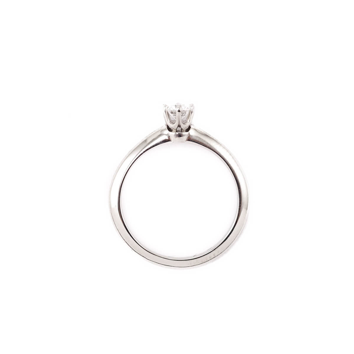 Tiffany & Co. Platinum Diamond .23ct Solitaire Engagement Ring - Love that Bag etc - Preowned Authentic Designer Handbags & Preloved Fashions