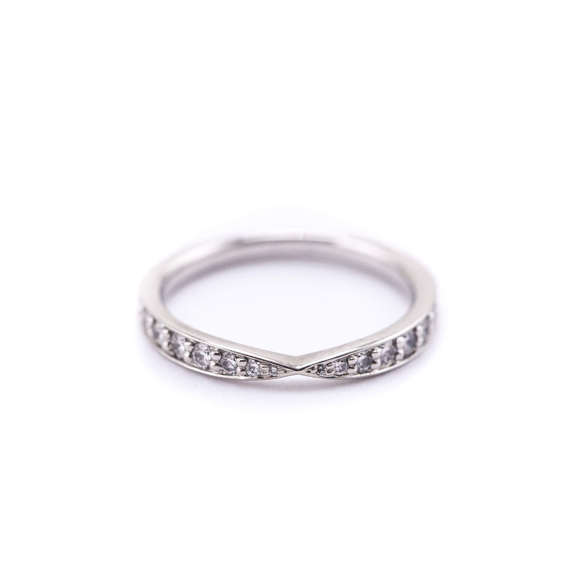 Tiffany & Co. Platinum Diamond Harmony Band - Love that Bag etc - Preowned Authentic Designer Handbags & Preloved Fashions