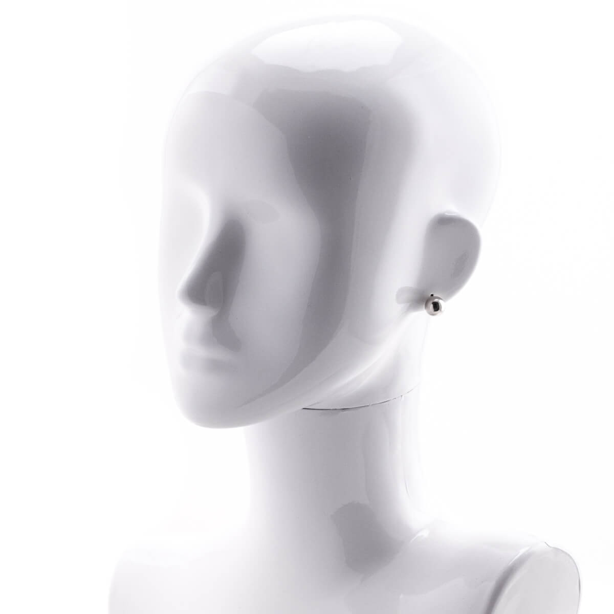 Tiffany & Co. Sterling Silver Hardware Ball Stud Earrings - Love that Bag etc - Preowned Authentic Designer Handbags & Preloved Fashions