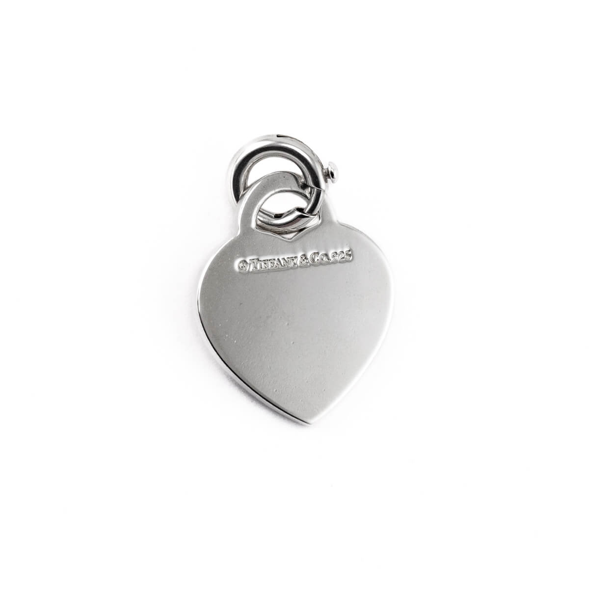 Tiffany & Co. Sterling Silver Notes Heart Tag Charm - Love that Bag etc - Preowned Authentic Designer Handbags & Preloved Fashions